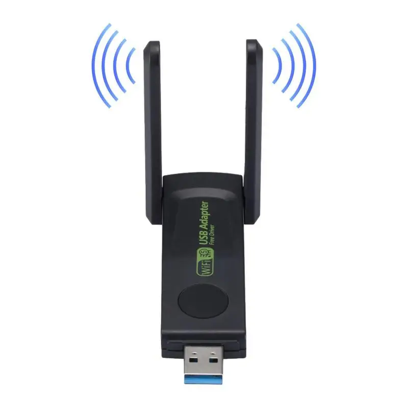 WiFi USB 3.0 Adapter 600Mbps High Gain Dual-Band Wireless Networking Cards Wi Fi Receiver Dongle For PC Tablets Laptop Computer