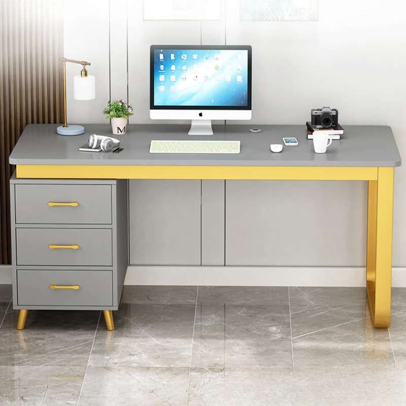 Write Study Office Desks Modern Simplicity Game Design Bedroom Office Desks Home Luxury Bureaux Meuble Work Furniture QF50OD