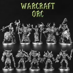 Creative Metal Miniature Accessories Seer Warrior Action Figures Model Toys Game Chess Pieces Decoration Desktop Static Ornament