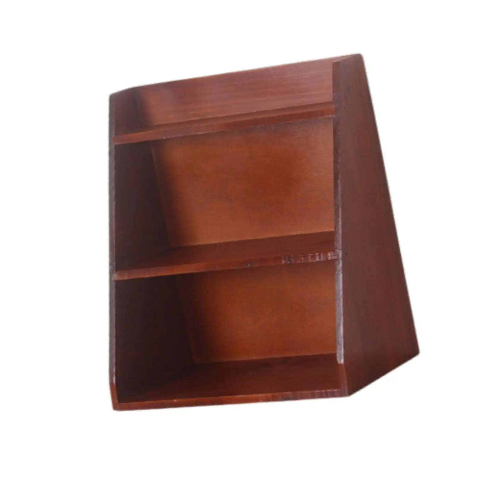 Wood Display Riser Stand 3 Tier Shelf Tabletop Display for Jewelry Perfume Figurines Decorative Use