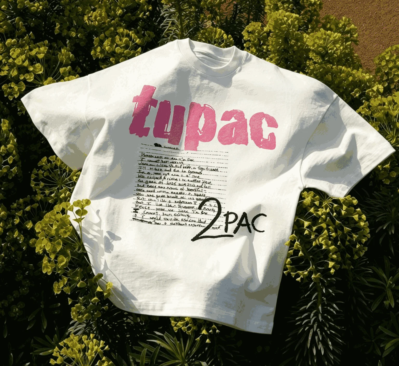 Tupac Shakur Summer New Cotton Retro Unisex Casual Fashion T-shirt High Street Oversized Unisex Trendy Vintage Loose Breathable