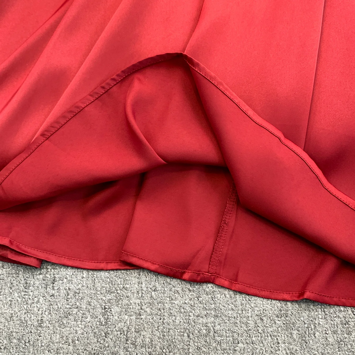 Chic vintage long sleeve V-neck solid dress Fairy korean fashion Boho Sundress women clothing