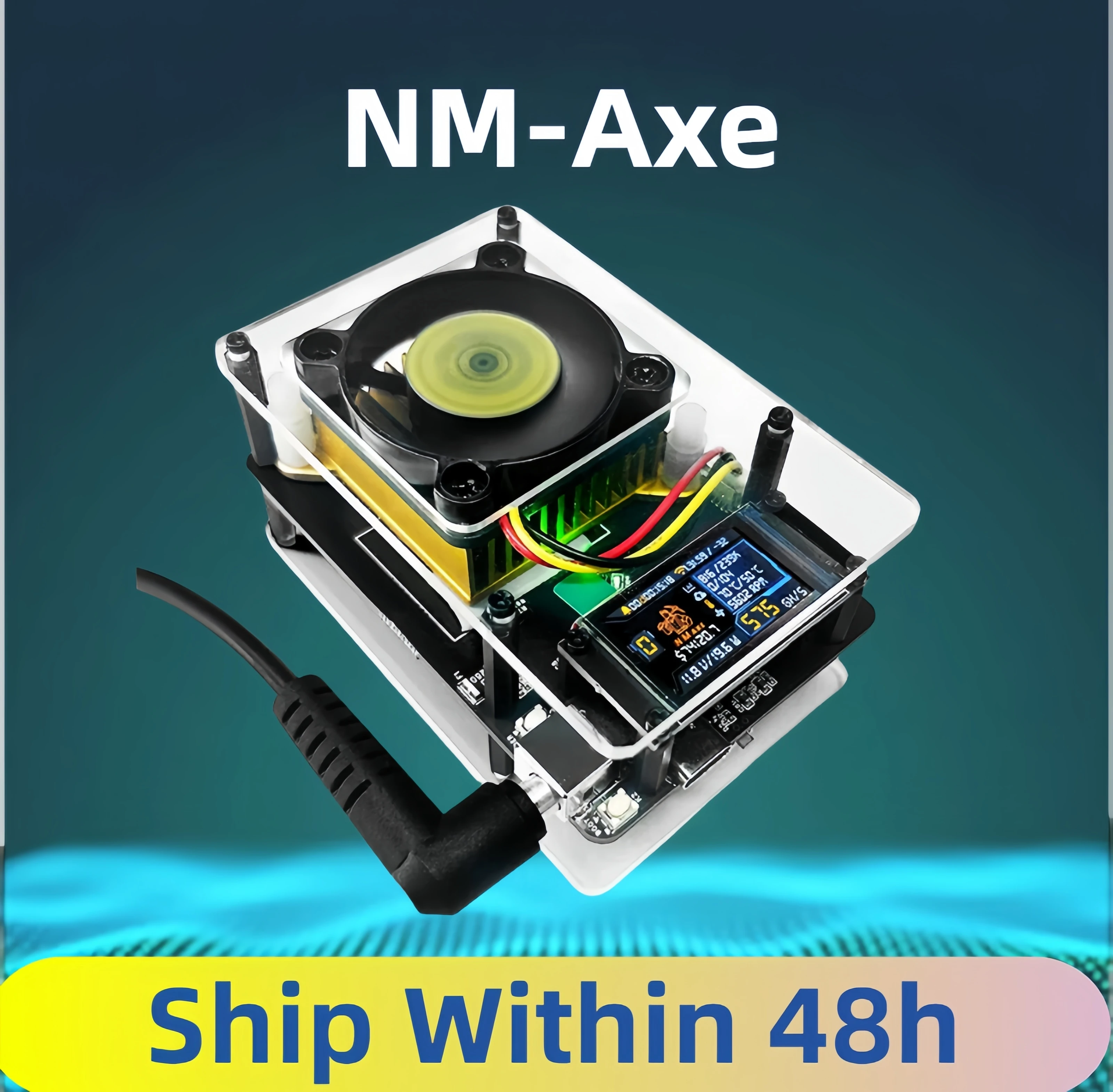 

Bitcoins NMMiner NMAxe Official Ultra BM1366 ASIC Chip Solo Lottery Miner 500Gh/s Полностью открытый источник для домашнего использования с дисплеем