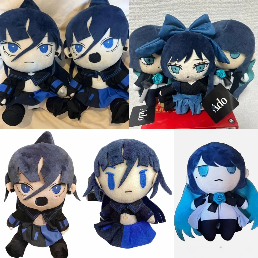 

Q Version Yamato Nadeshiko Anime Cartoon Ado Hibana Kimono Plush Doll Girl Kawaii Bedroom Pillow Ornament Birthday Gift