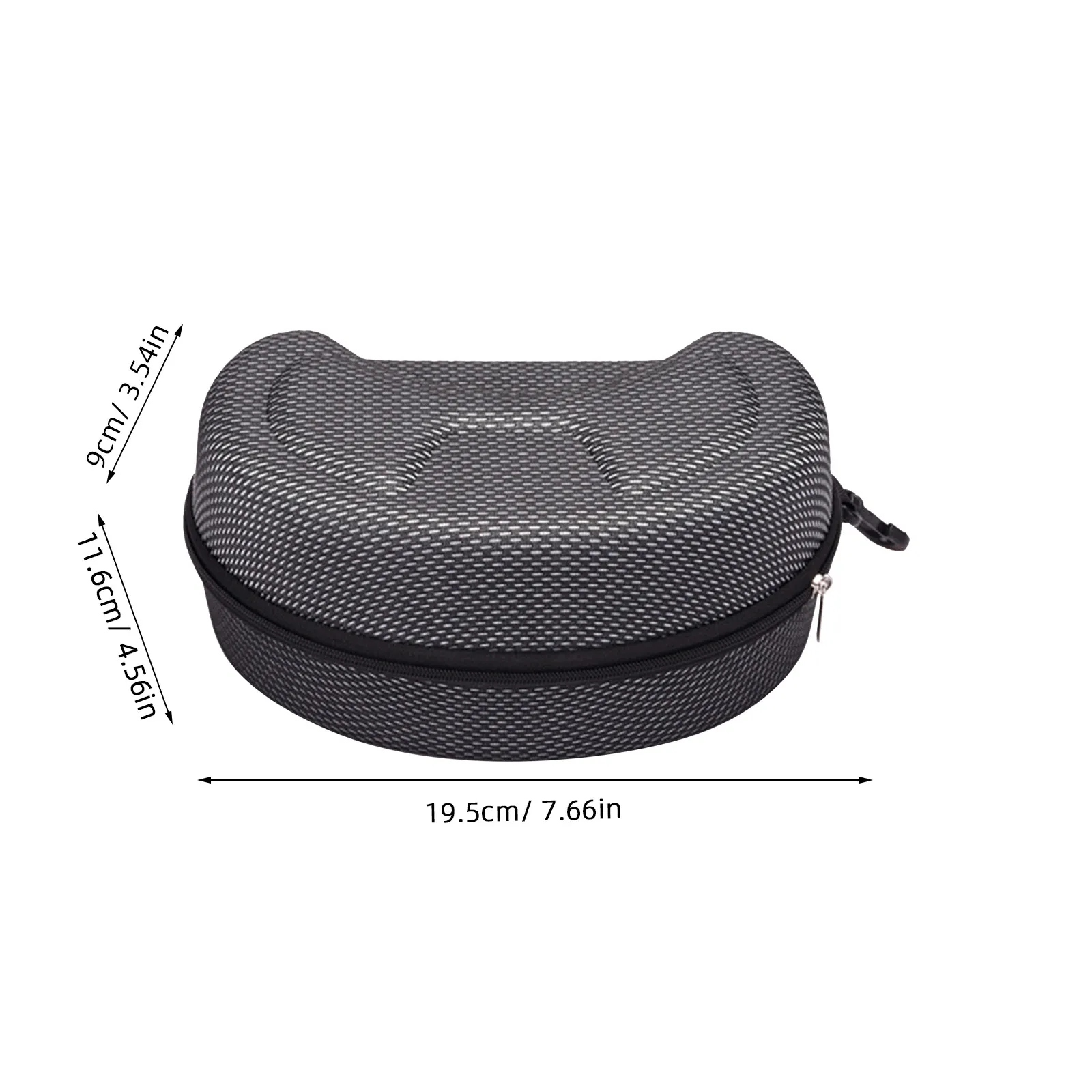Hard Shell Eva Ski Goggle Protection Case Crush Resistant Waterproof Stylish Concave Convex Fit for All Brands Motorcycle Bike