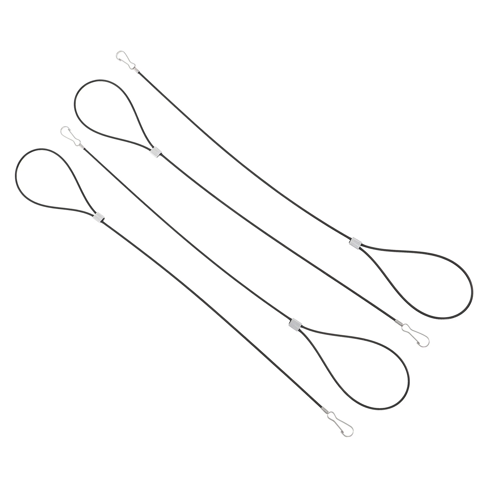 4 個のステンレス鋼ゲートラッチケーブルプル調節可能なドアラッチ木製金属フェンス用裏庭ガーデンゲートオープナーセキュリティ