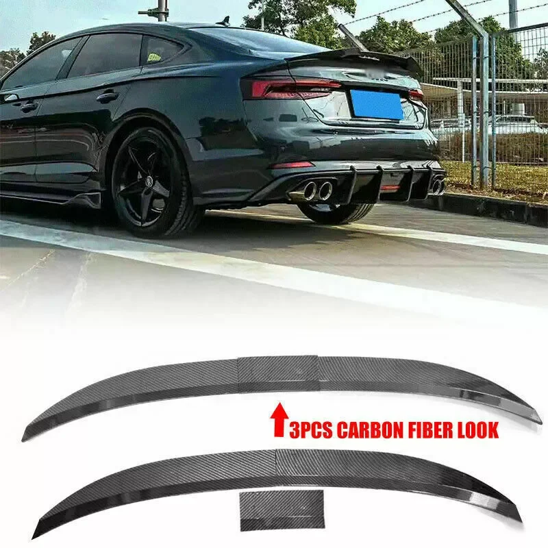 For Ford Mustang GT Front Bumper Lip Spoiler Splitter Body Kit Fiber Adjustable