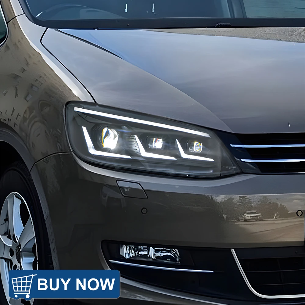 

For Volkswagen Sharan 2012-2018 Front Headlights LED Car Headlight Assembly Brand New Upgrade Plug and Play Accessories