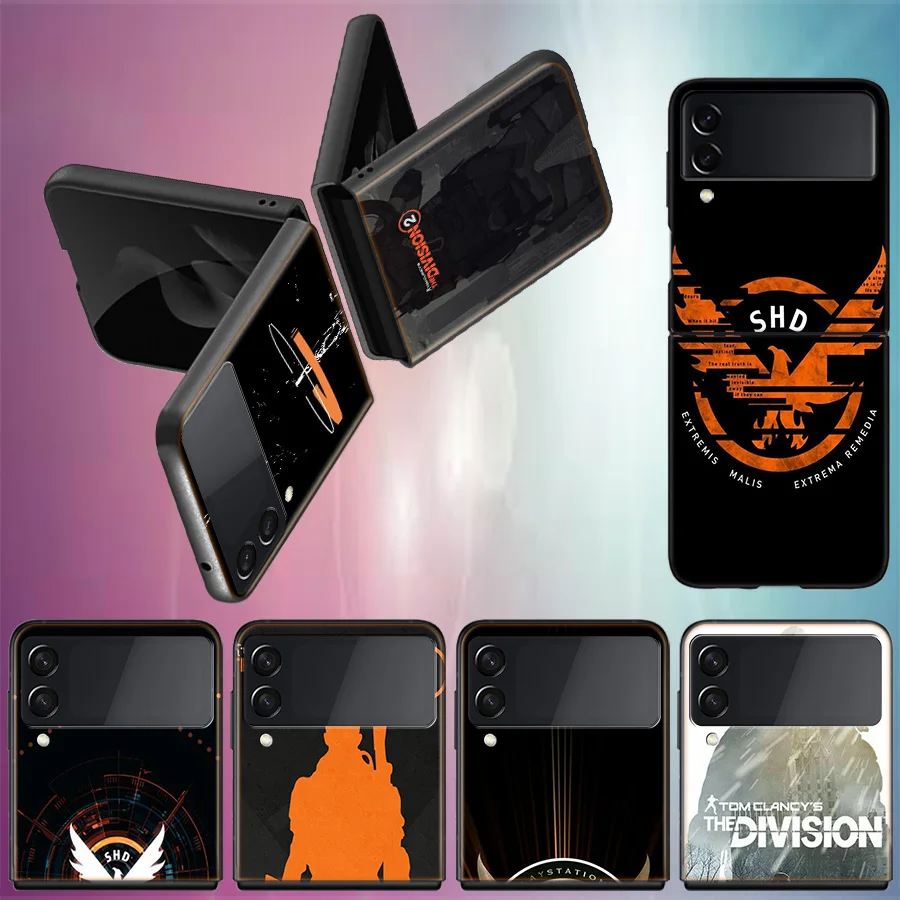 The Division 2 Phone Case For Samsung Z Flip 6 7 5G Galaxy Z Flip 5 4 3 5G Cases Shockproof Hard Cover TPU
