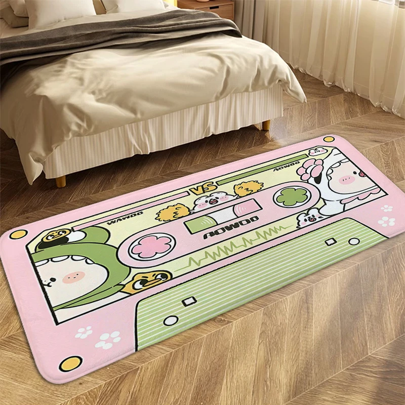 

Cartoon Tape Bathroom Mat Room Decorating Items Carpet for Bedroom Outdoor Entrance Doormat Entryway Kitchen Living Room Rug