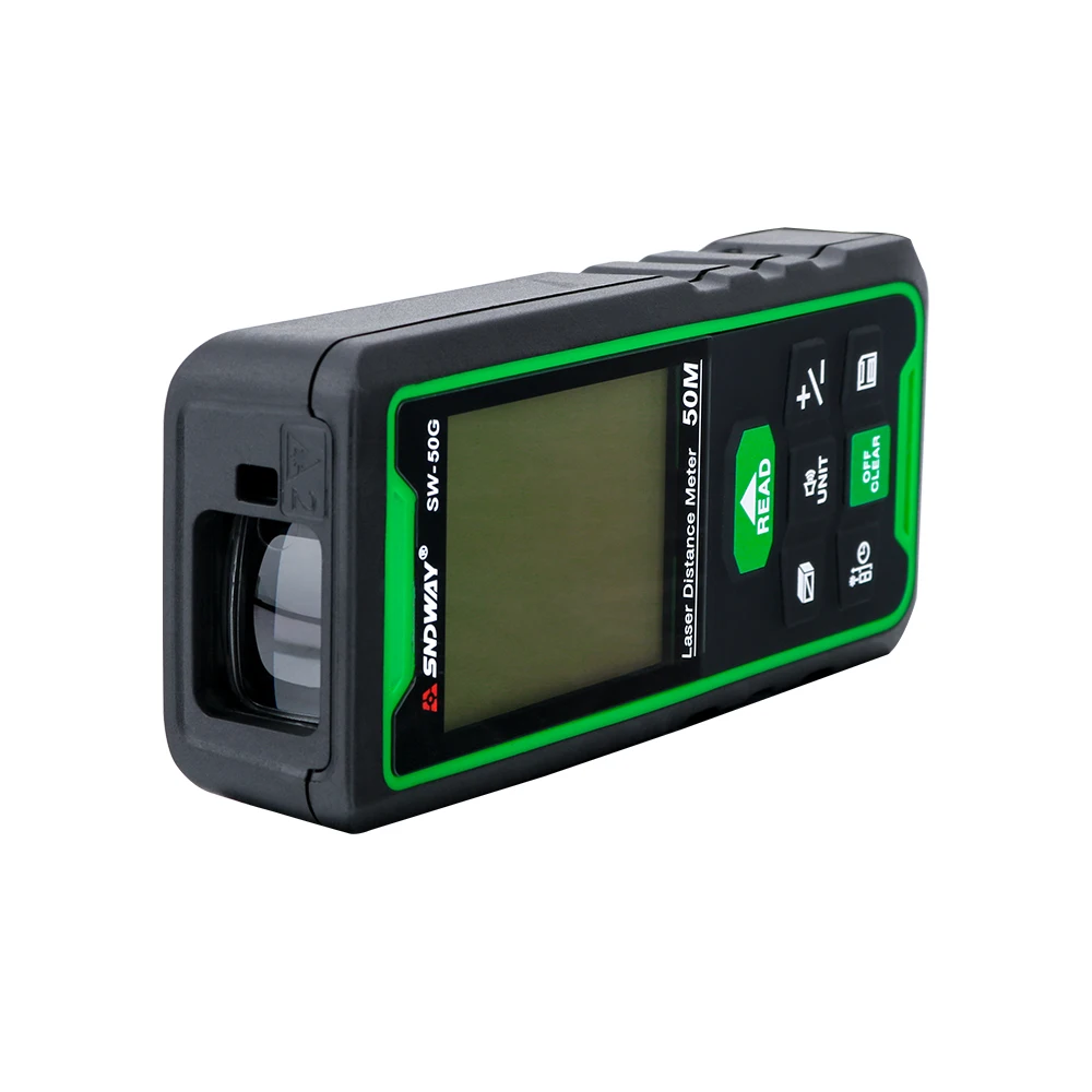 SNDWAY Laser Distance Meter Digital Rangefinder 100m 70m 50m Range Finder Tape Measure Electronic Level Ruler Roulette