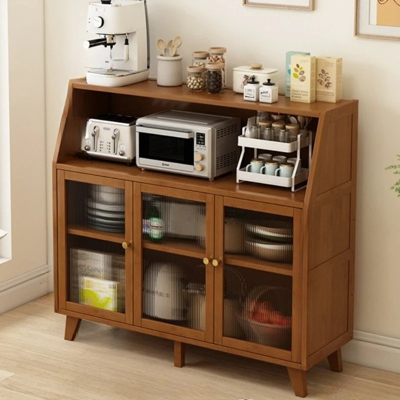Coffee machine kitchen cabinet against the wall multi-functional Storage locker save space practical sideboard Kitchen furniture