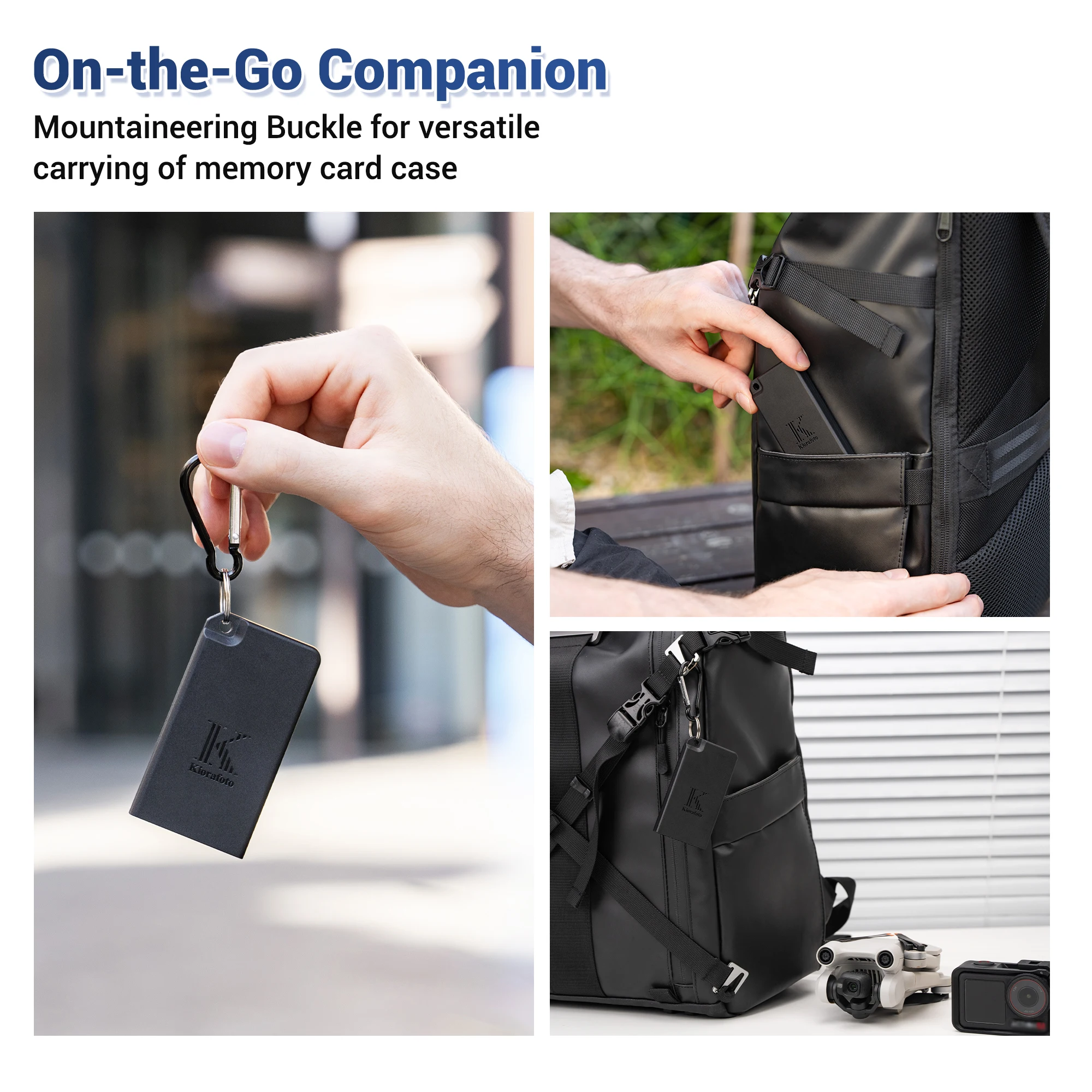 Pop-up Small Memory Card Case Holder for 2 SD SDHC SDXC Cards &4 TF MicroSD MSD Cards Anti-Shock Splash-Proof Micro SD Card Case image 6