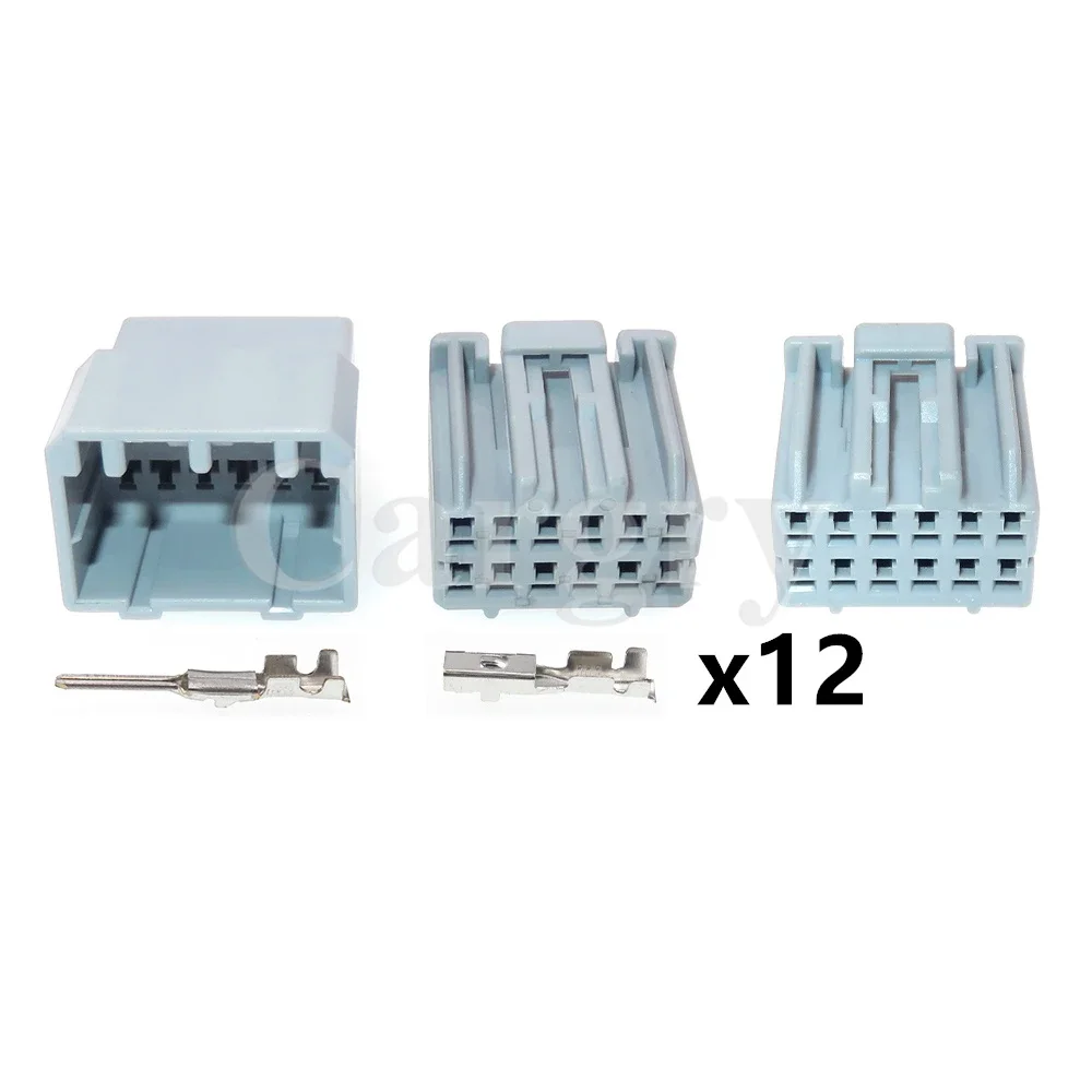 1 Set 12P 917978-6 917978-1 1456599-1 90980-11424 AC Assembly Car Audio Wire Connector Auto Multimedia CD Socket For BYD