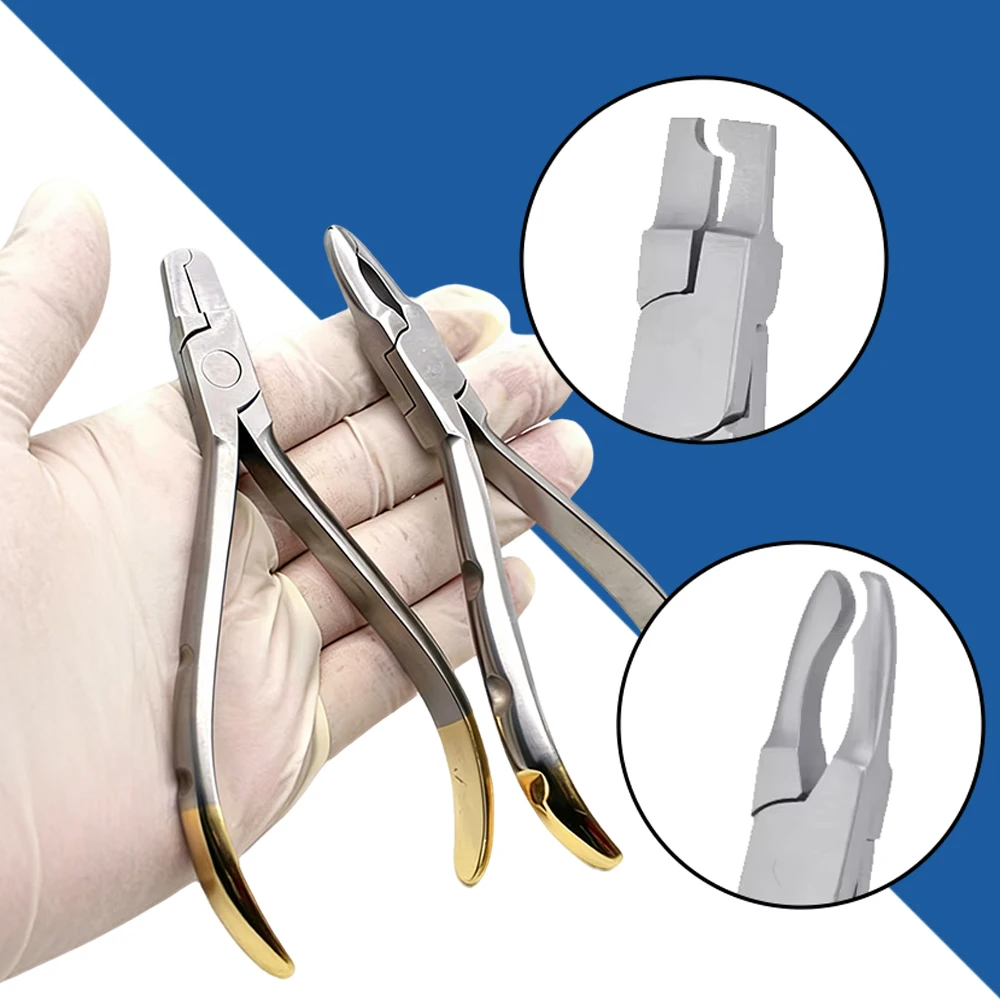 

Dental Crown Crimping and Contouring Plier Metal Crown Forceps Dentist Tool Instrument