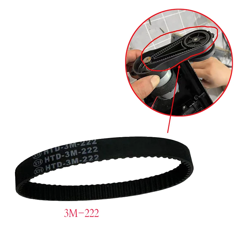 

1pcs Vacuum Cleaner Parts 3M-222 Belts for Greenhome/Oley T6/TT6 Vacuum Cleaner Repair Accessories