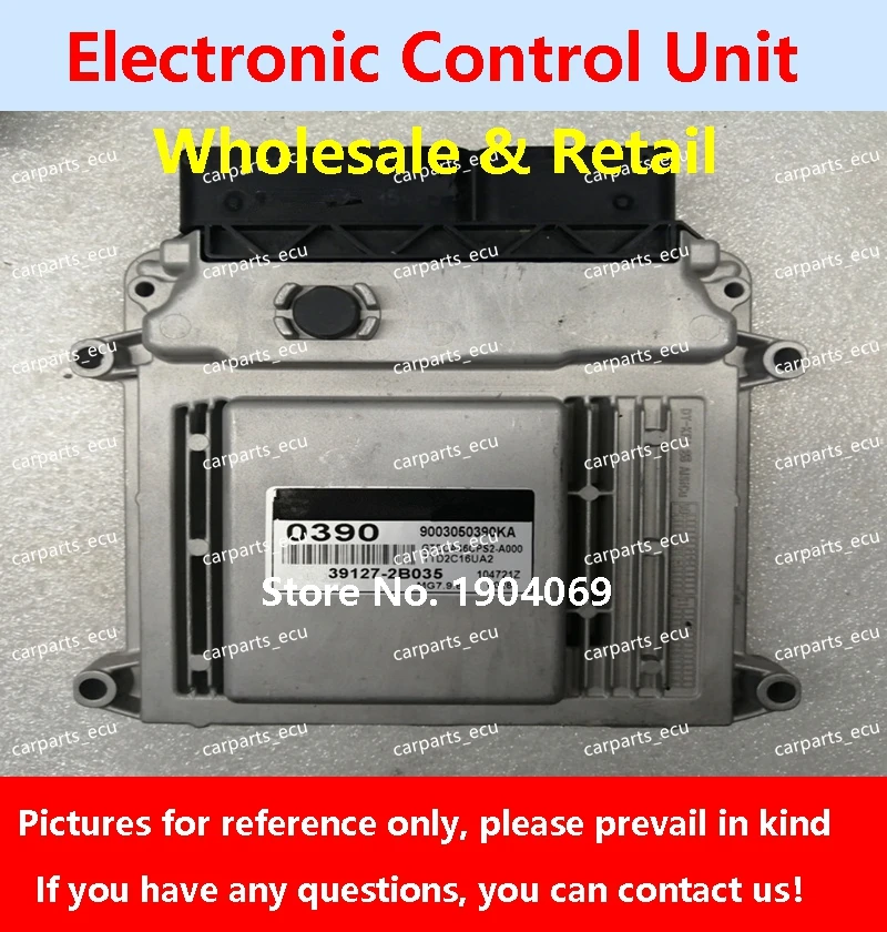 

39127-2B035 0390 для Hyundai Elantra Cerato Accent Fcrte 39121-2B030 842 picanto Компьютерная плата двигателя автомобиля/ECU/MG7.9.8