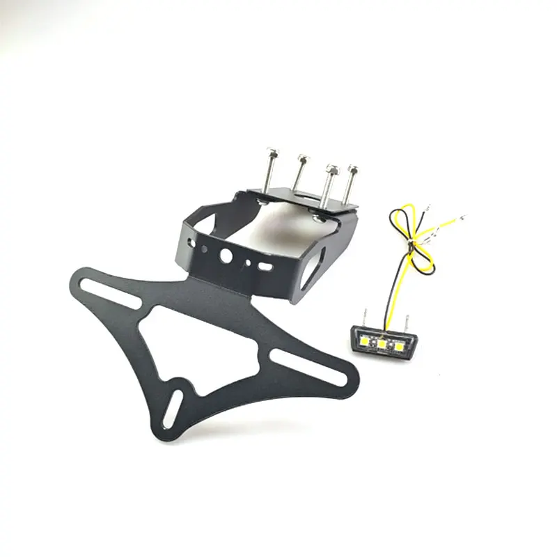 

For Z650 NINJA650 Ninja 650 modified 17-23 motorcycle license plate frame rear license plate frame short tail