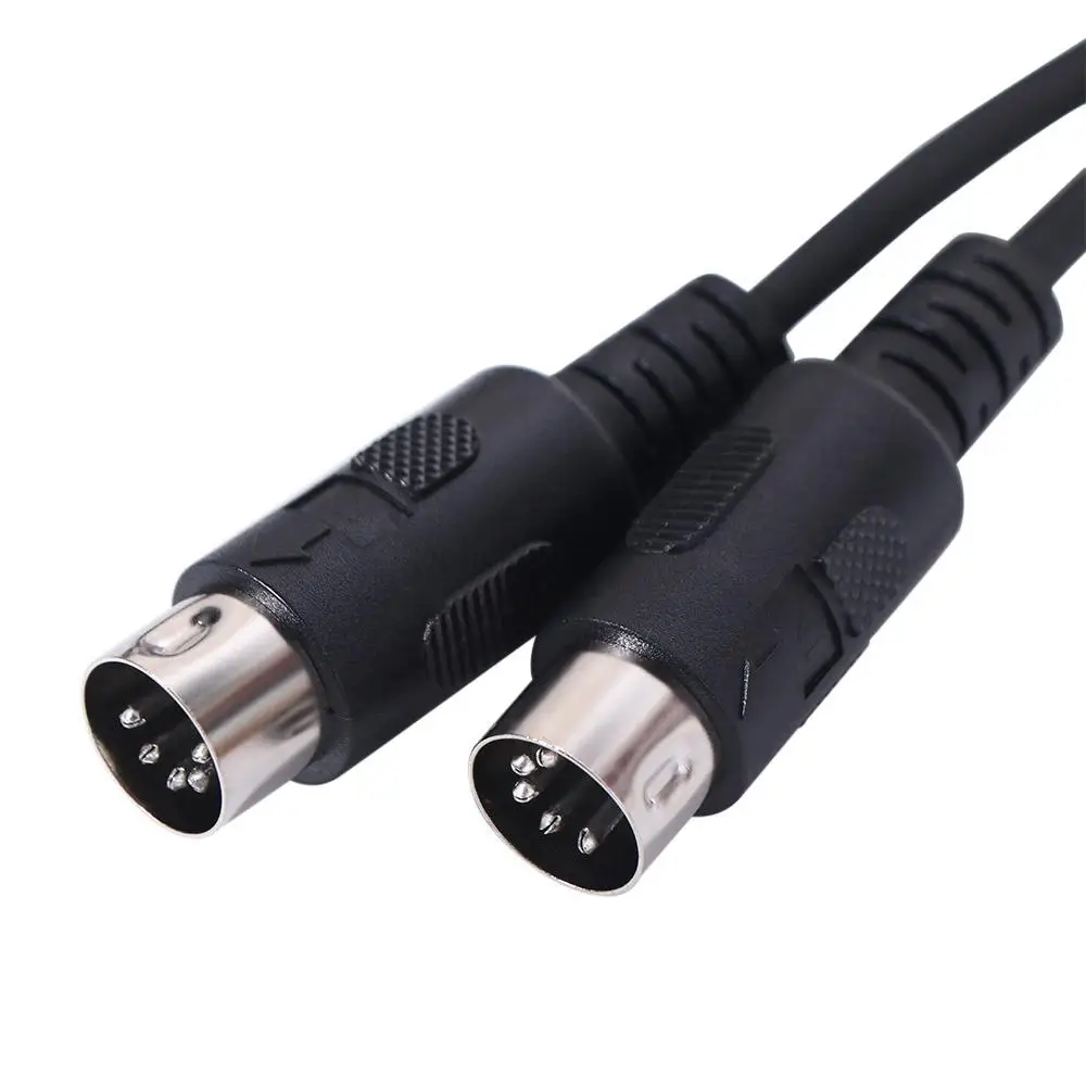 

Cable 5PIN Male to Male DIN Plug to 5 Pin M/M Cable Adapter DIN 5PIN Cable MIDI DIN Cord Audio Extension Cable Connecting Line