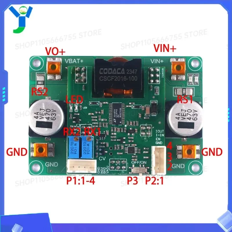 700W Automatic Step Up and Buck Module Constant Voltage Current DC LED Charging Power Supply Battery Board for DC 3-50V