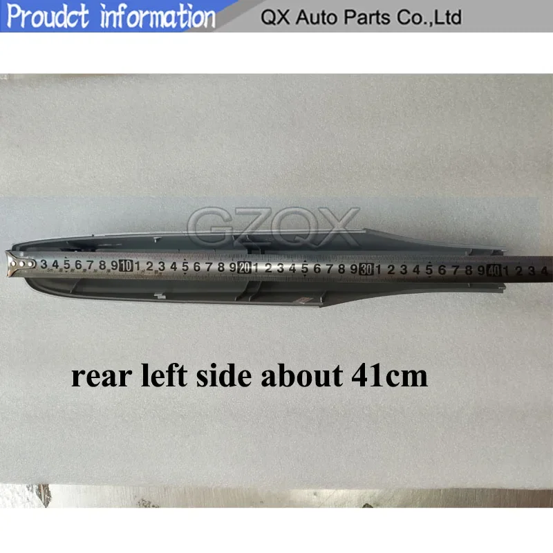 CAPQX Roof Luggage rack guard cover silver For KIA Sorento 2009 2010 2011 2012 2013 Luggage rack cover