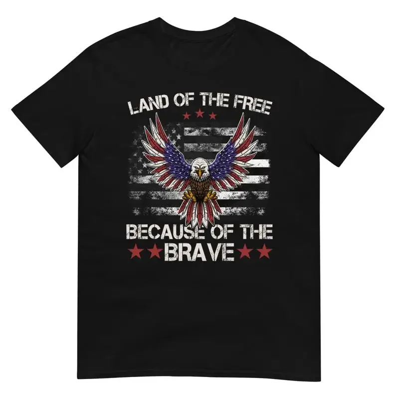 America Eagle Land Of The Free Because Brave T Shirt