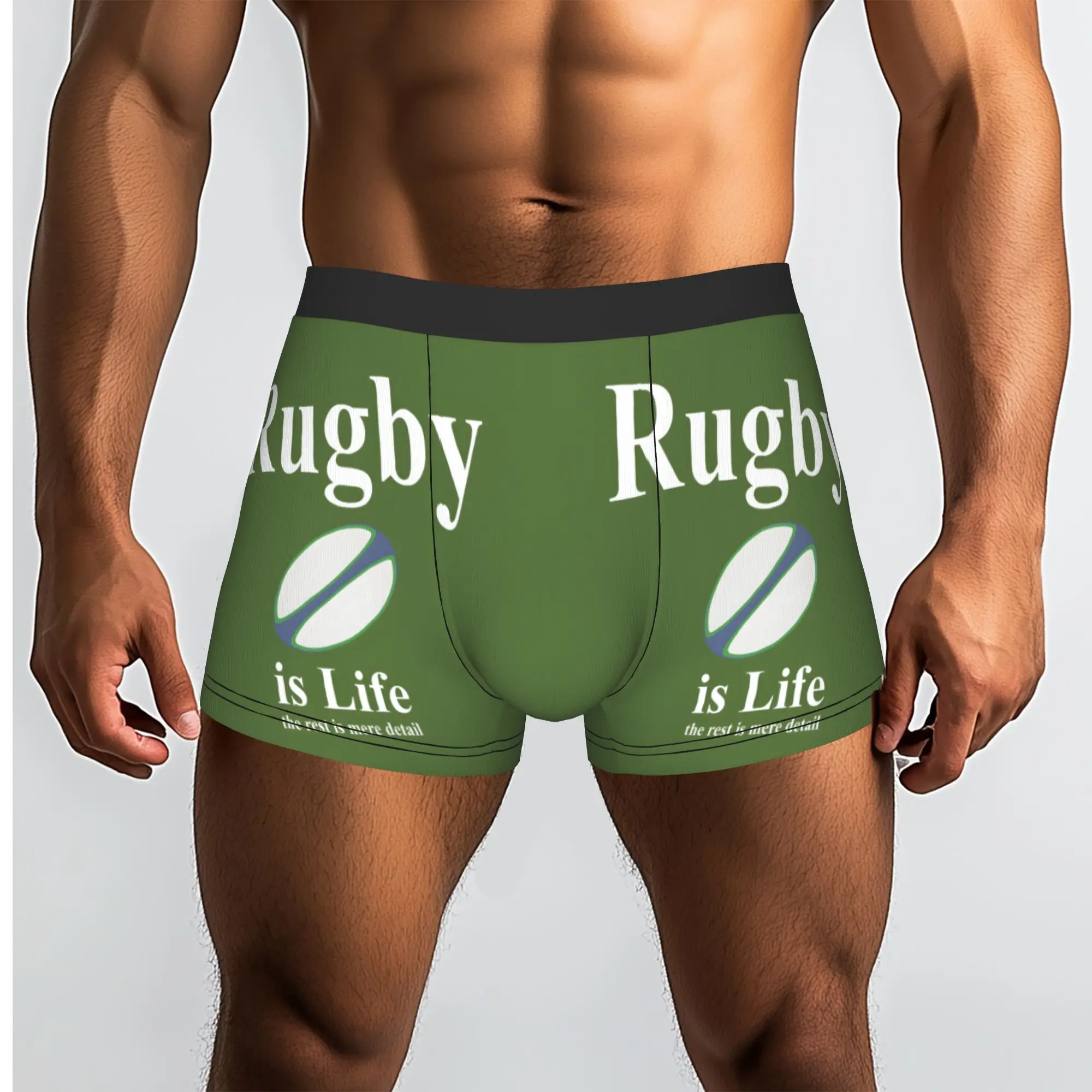 

1piece Rugby Football Cool Underpants Homme Panties Male Underwear Comfortable Shorts