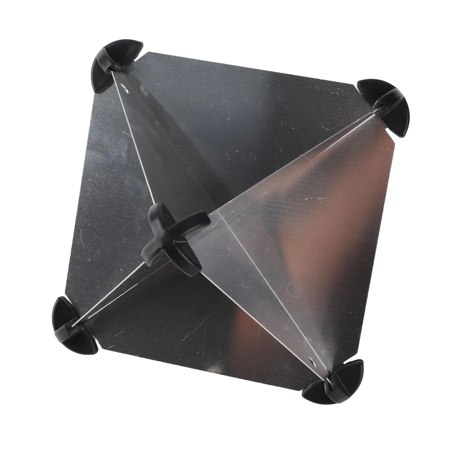 10ks octahedral hliník radiolokátor reflectors 12x12 palce | nerez ocel lodní loď příslušenství pro sailboats & motorboats