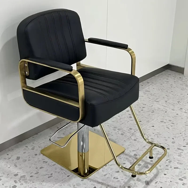 Aesthetic Unique Barber Chair Nordic Aesthetic Fashion Beauty Hairdresser Chair Comfortable Salon Kapperstoel Hair Furniture