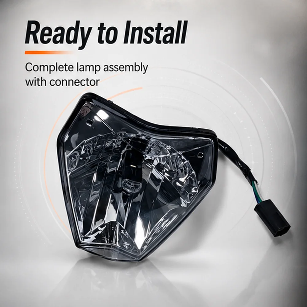New For KTM EXC EXCF XC XCW SX SXF 125 - 500 2024 2025 2026 Enduro Motorcycle Accessories Headlight Headlamp Head Light Lamp - view 5