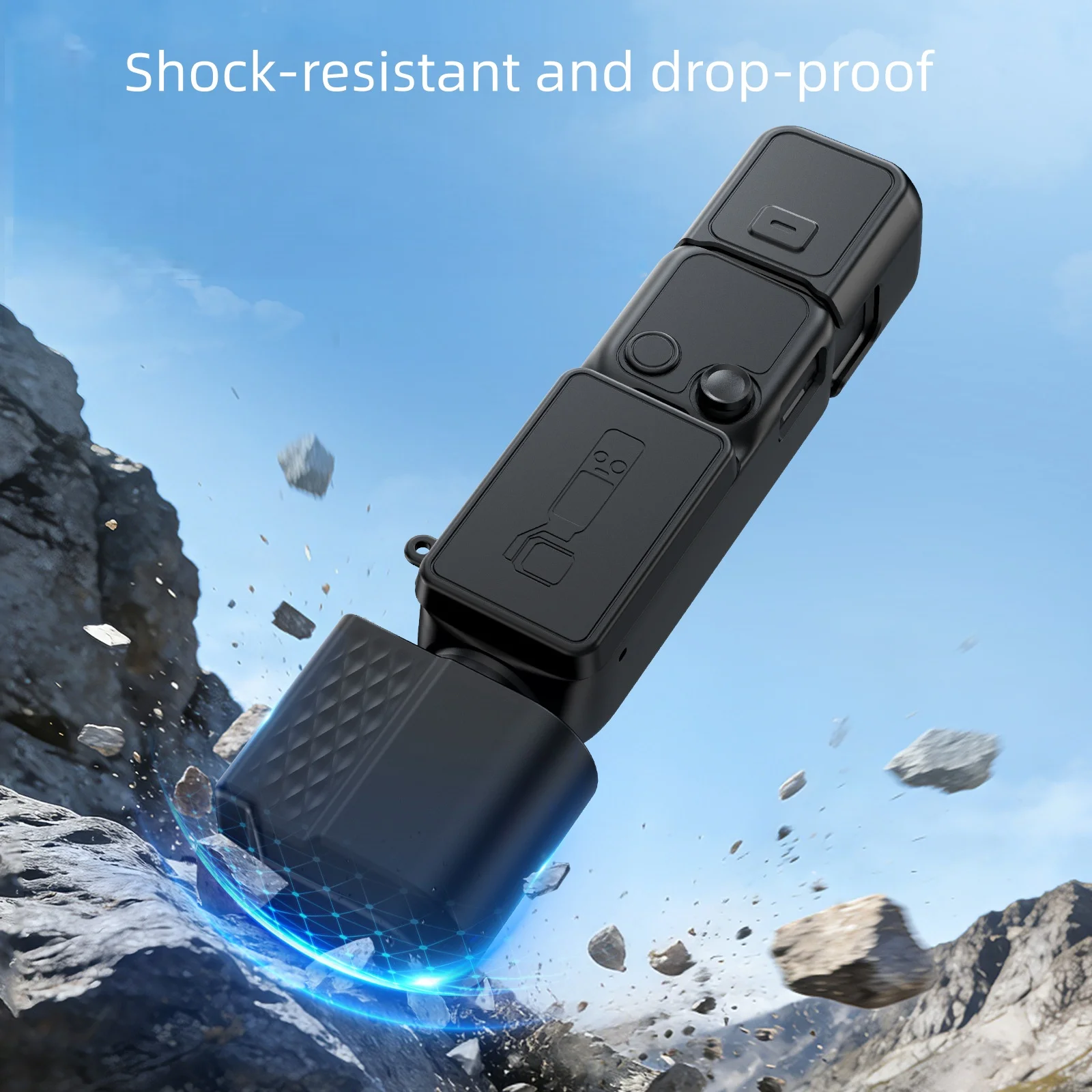 

Silicone Cover Protective Case Lens Protector Scratch-Resistant Sleeve Skin For DJI OSMO Pocket 4 Bumper Protective Cover