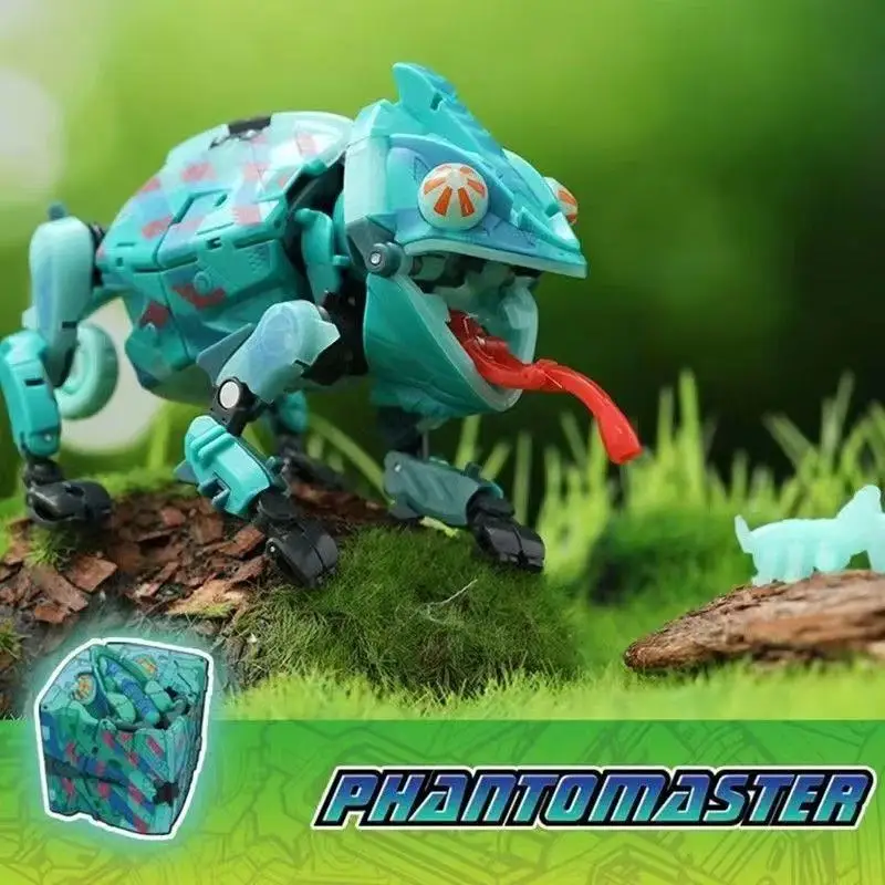 

Genuine 52toys Beastbox Phantom Master Chameleon Transforming Model Mecha Deformation Collectible Figure For Birthday Gift