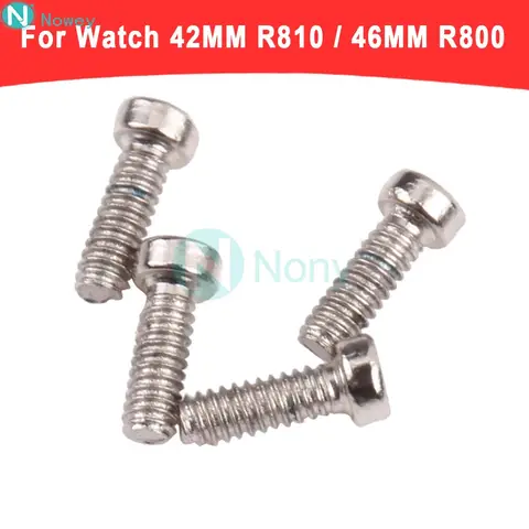 Nowey Watch 46mm SM-R800 R805 Screws Set For Samsung Galaxy Watch 42mm SM-R810 R815 Watch 4pcs Screws Repair Spare Part