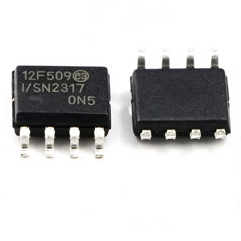 5PCS PIC12F15313-I/SN PIC12F509-I/SN PIC12F1572-I/SN PIC12C508A-04I/SN PIC12LF1552-E/SN MCP9803-M/SN SOIC-8