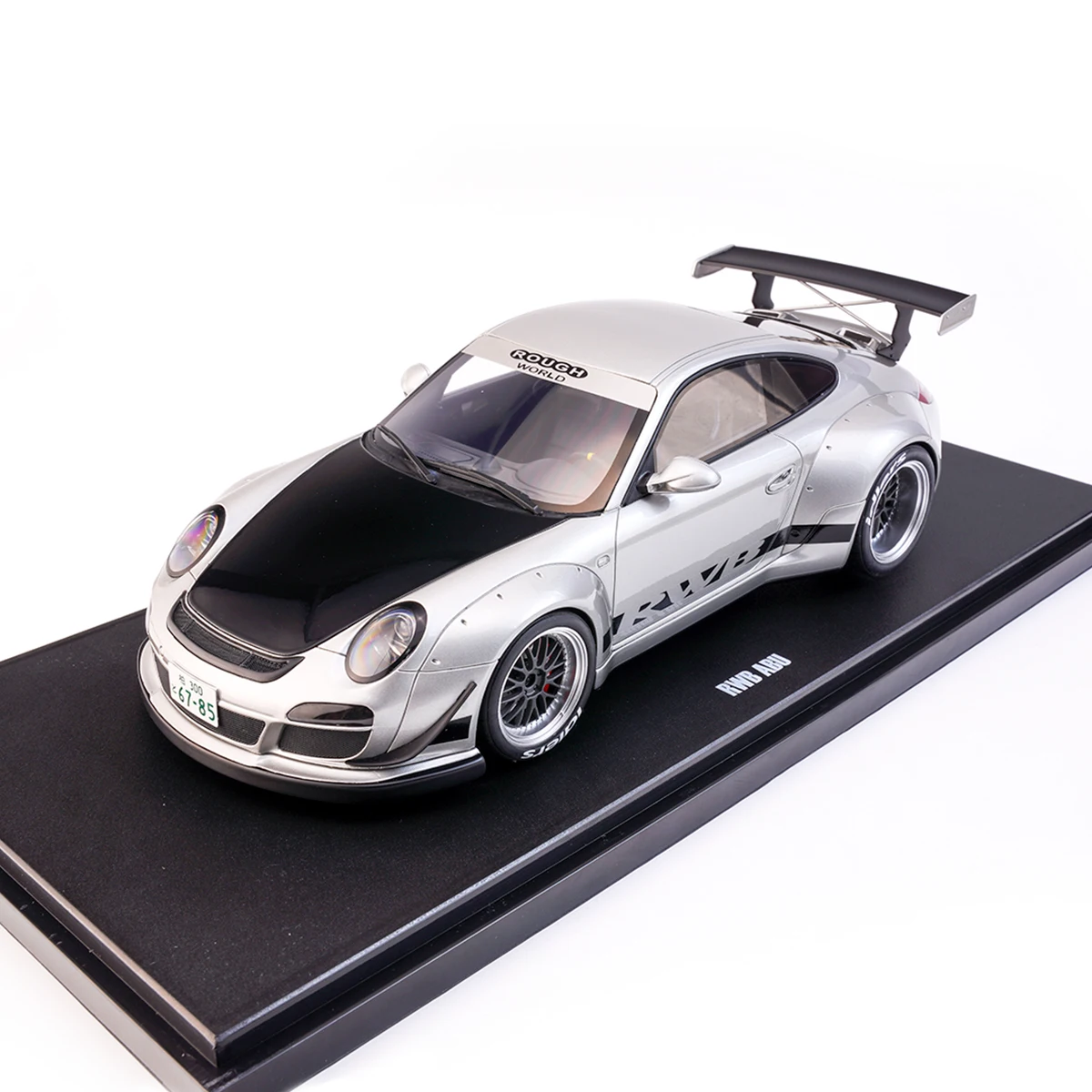 GT Spirit Diecast 1/18 Scale Porsche RWB ABU Limited Edition Resin Car Model Porsche RWB ABU Collectible Display Toy Car