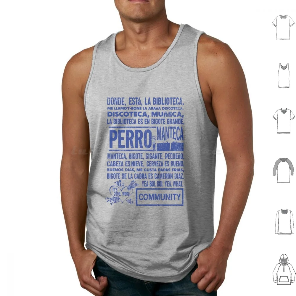 La Biblioteca Rap Community Estilo clásico, moda femenina, camisetas sin mangas, chaleco sin mangas, La Biblioteca Rap