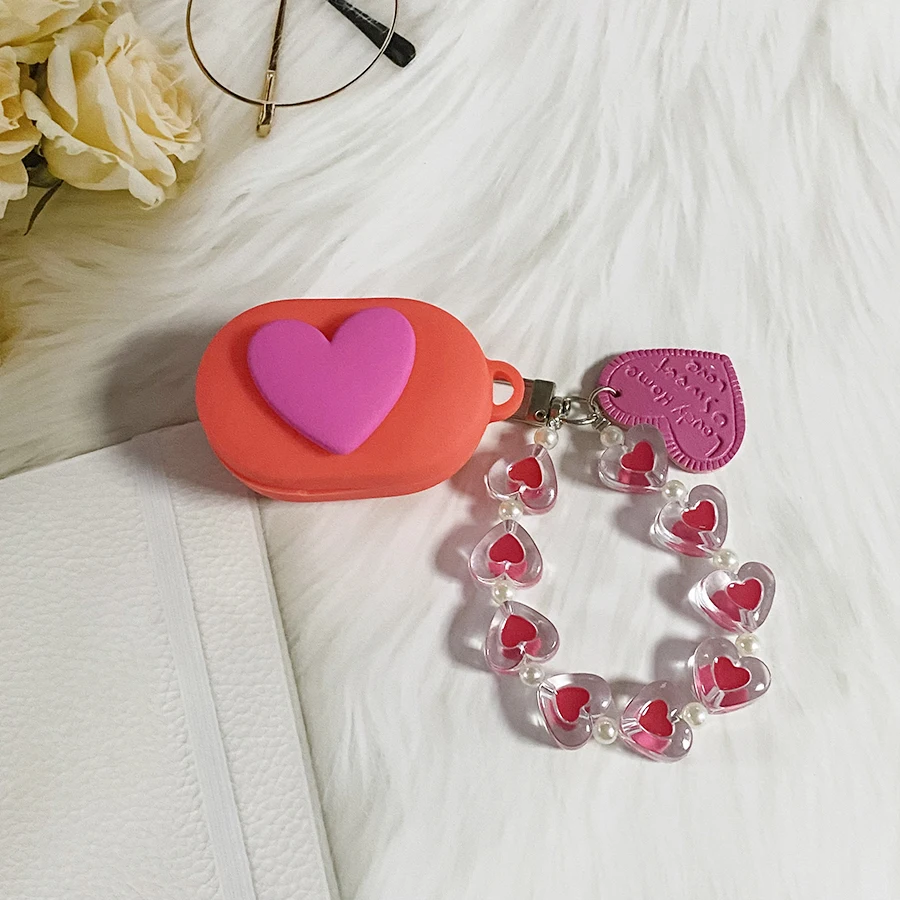 Anker SoundCore Không Gian A40 Ốp Lưng Dễ Thương Yêu Tai Nghe Ốp Lưng Silicon Với WristChain Dây Ốp Lưng Không Gian A40