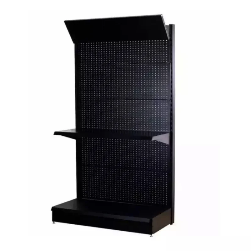 

2025customized.Customize Floor Popular Garage Hardware Store Black Hanging Storage Display Rack Hook Pegboard Metal Display