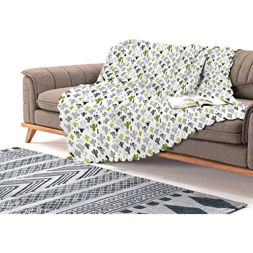 Realhomes Cactus Pattern Special Design Chenille Sofa Cloth