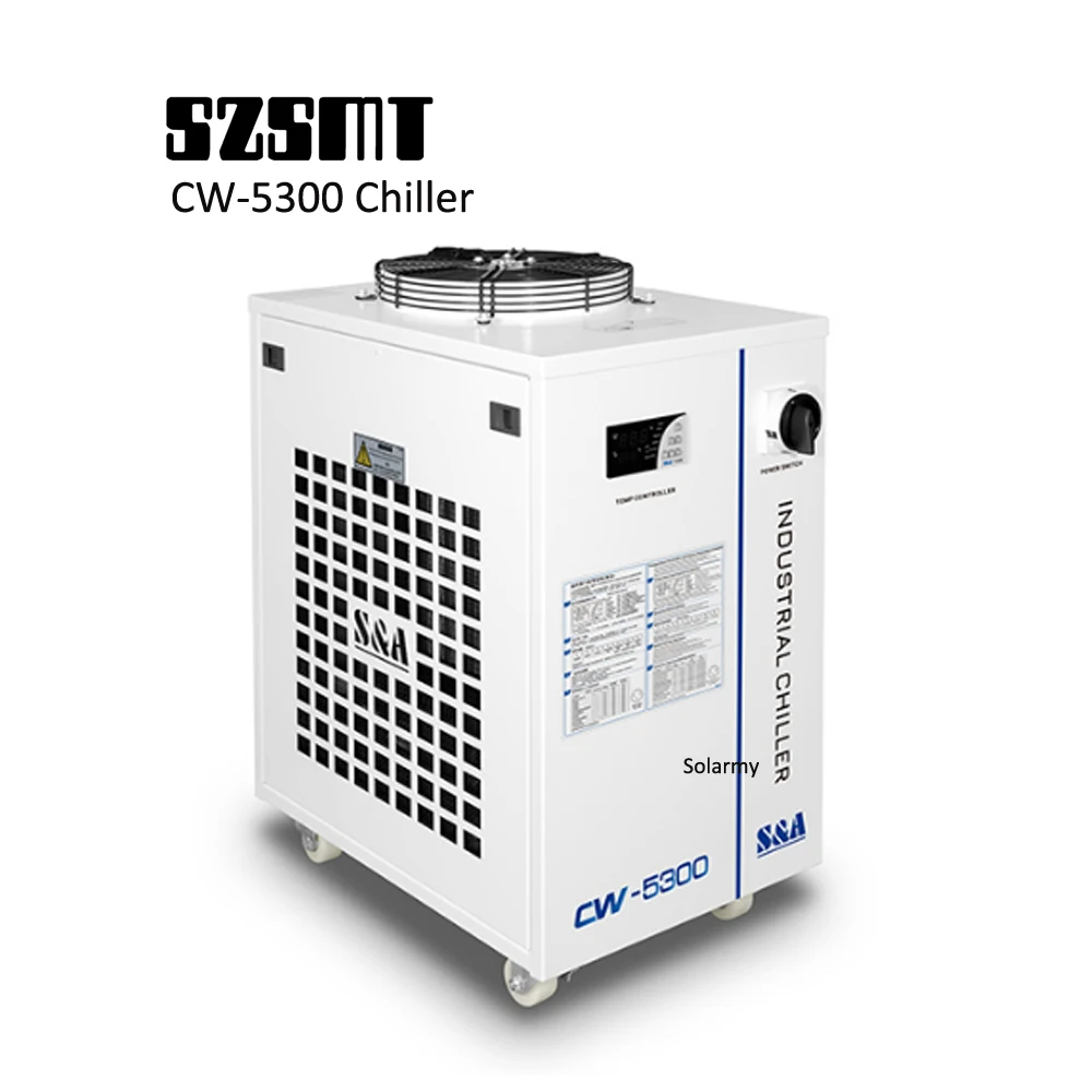 S&A Industrial Water Chiller With 1800W Cooling Capacity CW-5300 For CO2 Laser Tube