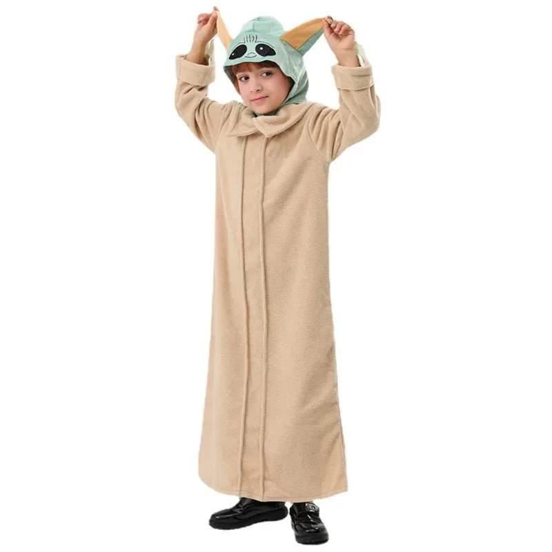 New 2025 Halloween Star and Wars Mandalorian Alien Yoda Baby Stage Performance role-playing Costume ★ ★ ★ ★