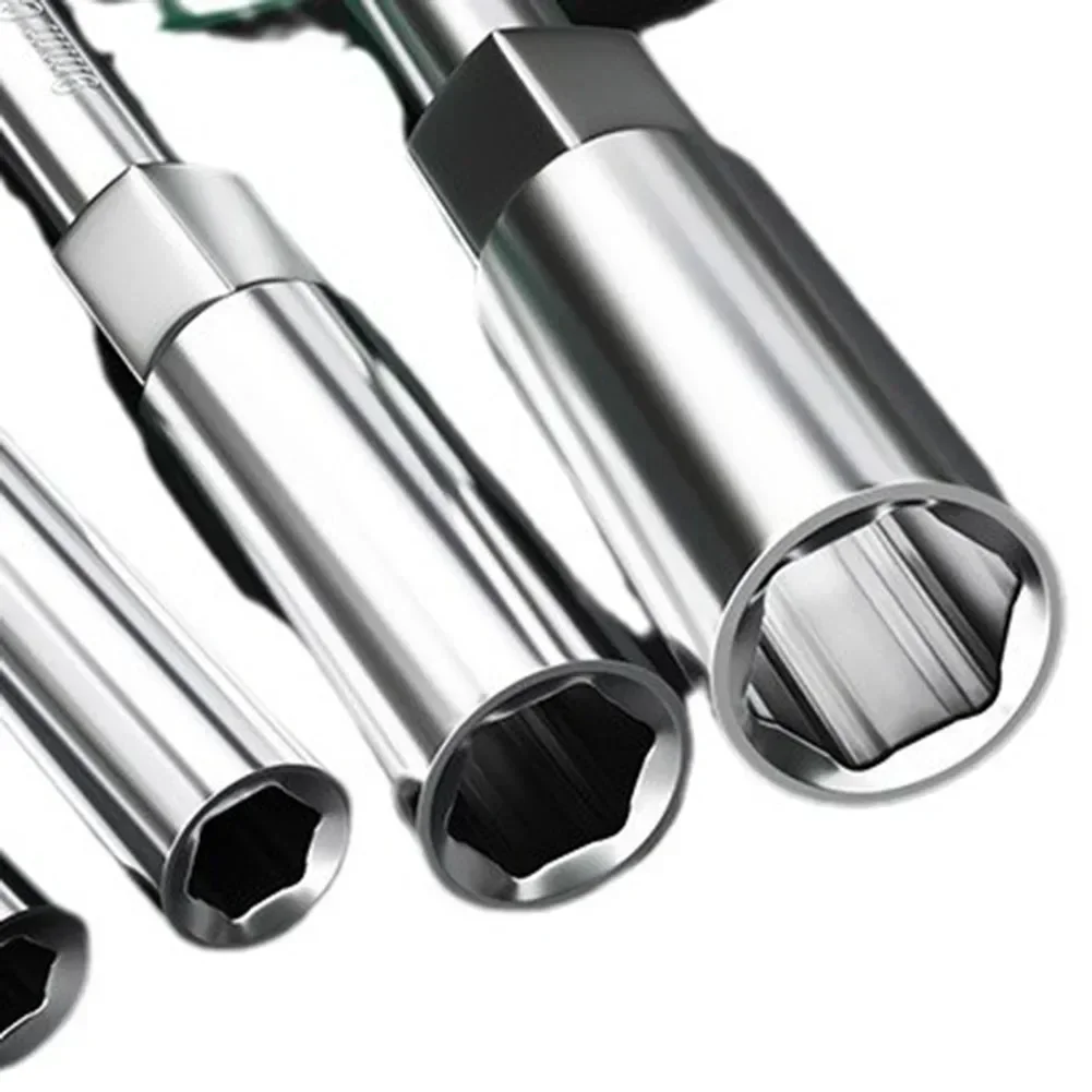 Imagem -06 - Chave de Soquete de Metal Hex Porca Chave Chave de Fenda Nutdriver Ferramenta de Reparo Manual Anti-deslizamento 1pc 5.5 10 12 13 14 mm