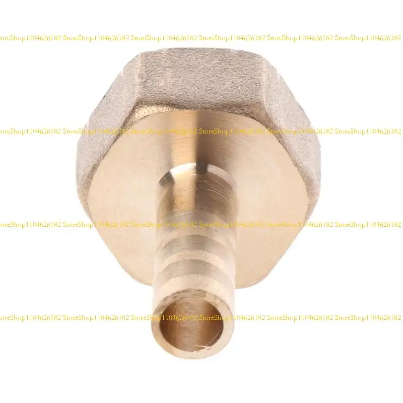 Q2Q4 High-performance Hose Barbed Joint Adapter BSP to 8mm Quick Connection Suitable for Water Air Gas Gold-plated