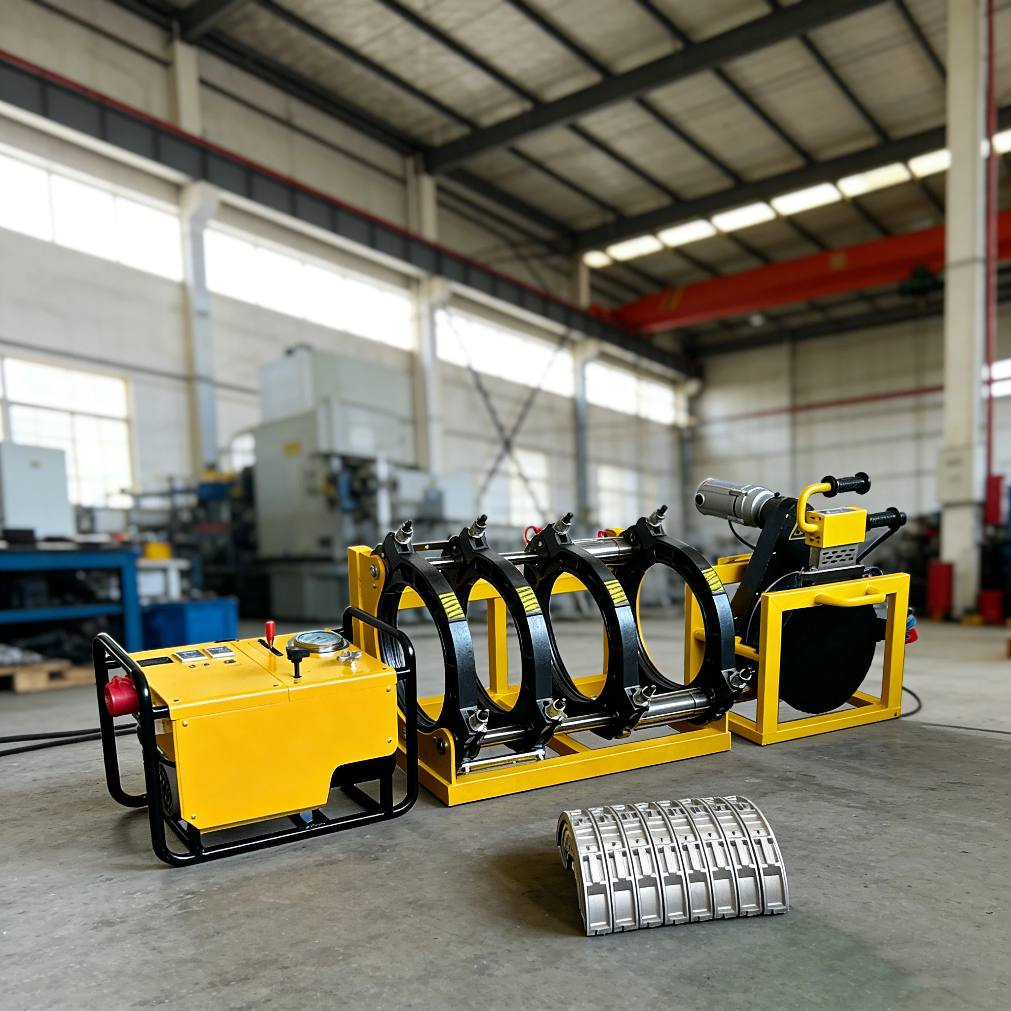 

Factory Price New JINQUAN HDPE Pipe Welding Machine 160-355mm Hydraulic Butt Fusion Welder Efficient Pipe Joining Equipment