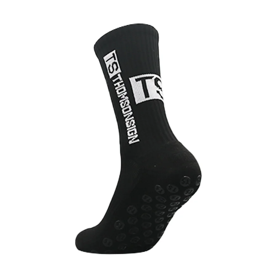THOMSONSIGNchaussettes de Football antidérapantes pour hommes, Tube de joint de Friction, course à pied, glace, neige, randonnée, sport au-dessus du genou, chaussettes de basket-ball