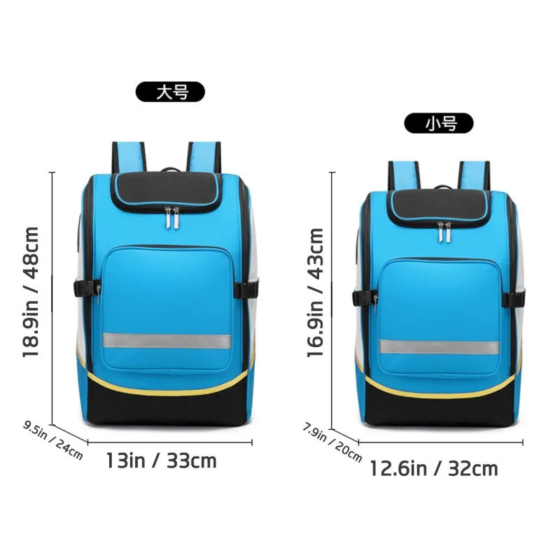 Large Capacity Multi-functional Domestic Cleaning Kit, Backpack Appliance, Cleaning Rod Kit, Hardware para eletricista e madeira