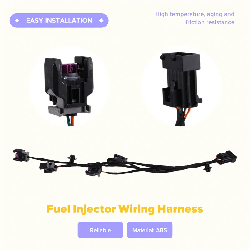 

338104A802 33810-4A802 Fuel Injector Wiring Harness For Hyundai Porter2 H100 KIA Bongo3 K2500-A61E