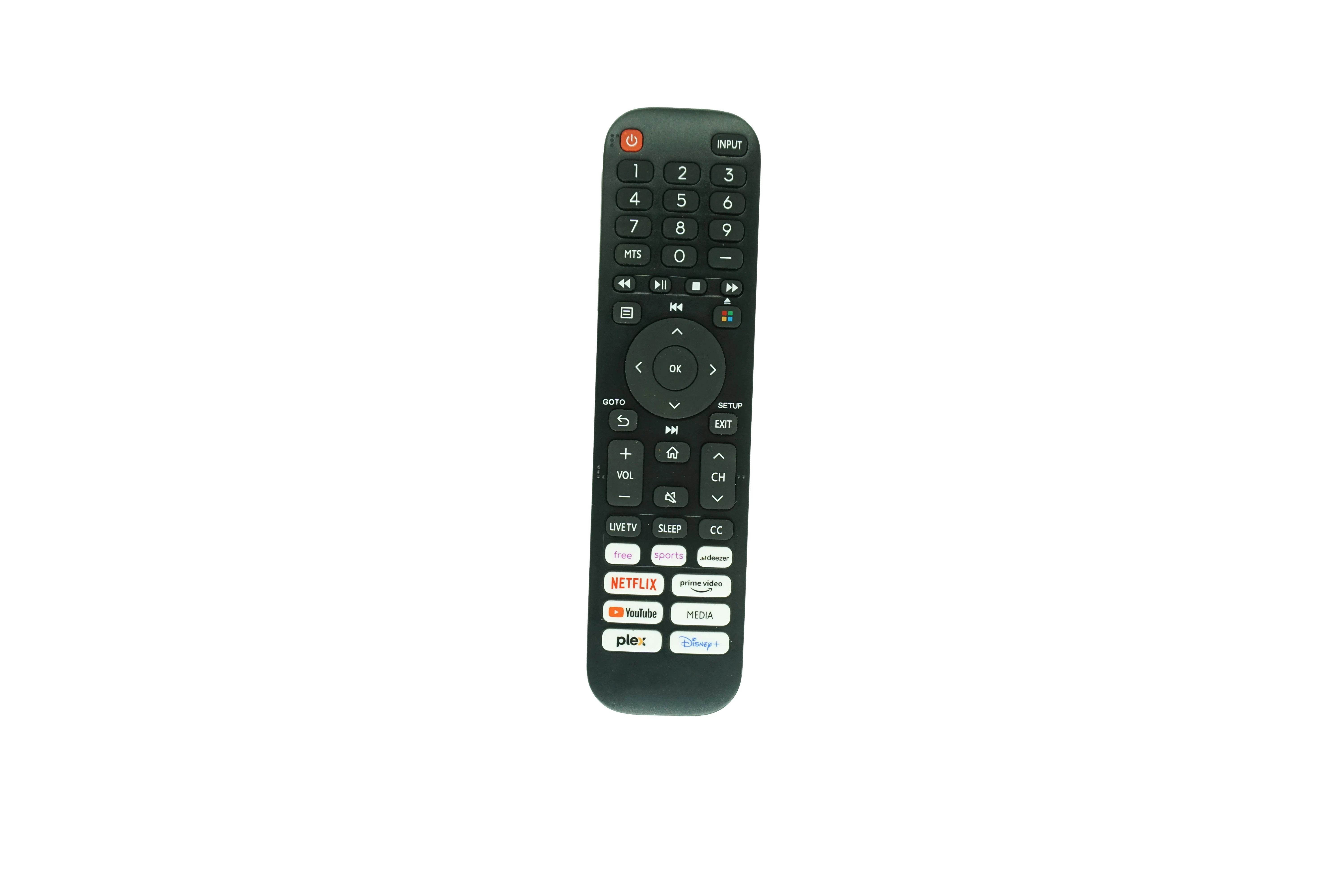 Remote Control Compatible For Daewoo & EVL 32EVLSM & Jensen JE3223S & SuperSonic SC-1520VTV Smart Android LCD LED HDTV TV