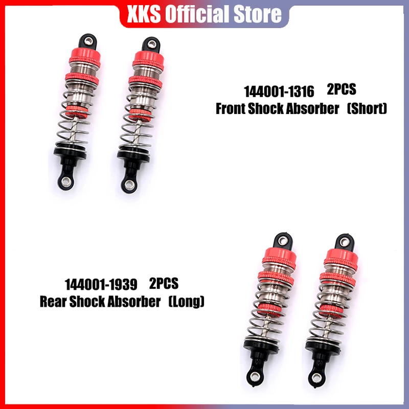 Wltoys XK 144001 Rear and Front Shock Absorber High Speed Off-road Remote Control Automotive Accessories 144001-1316 144001-1939