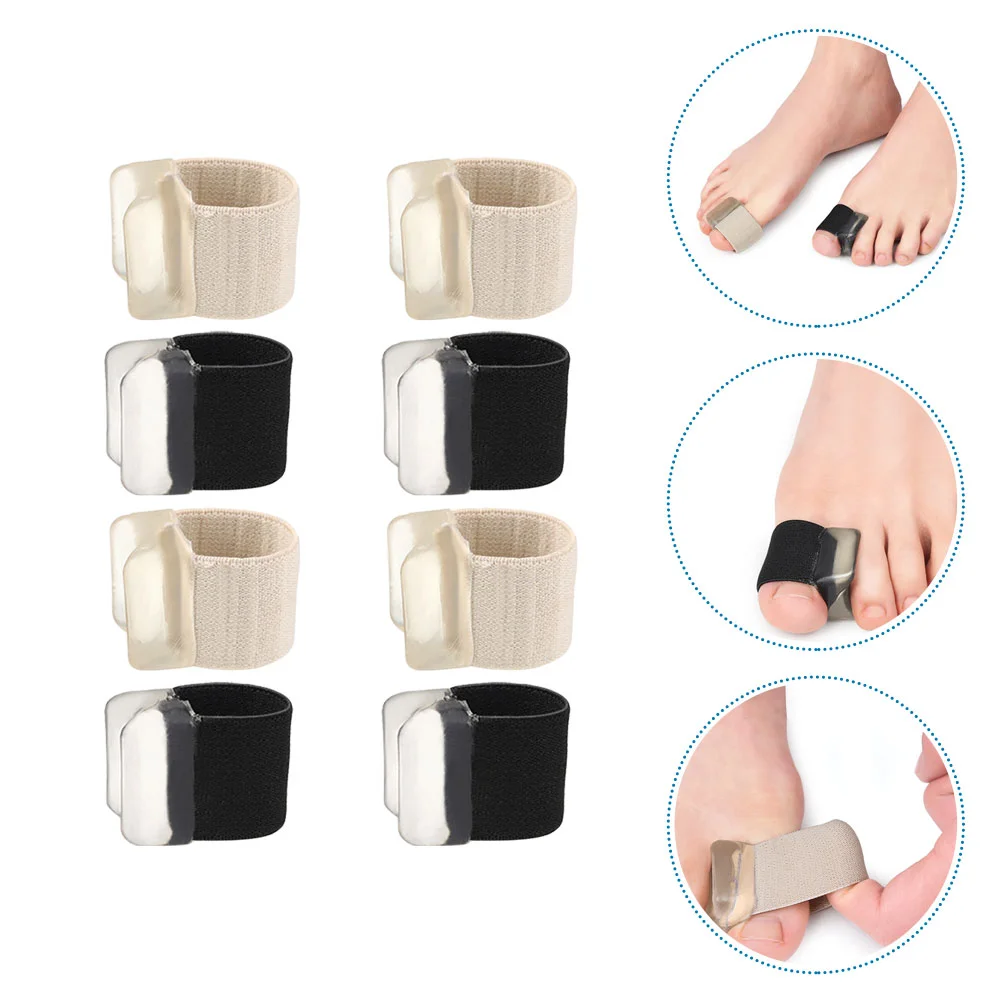 

4 Pairs Toe Separator Bunion Separators Corrector for Men Big Women Toes Overlapping Invisible Orthotics